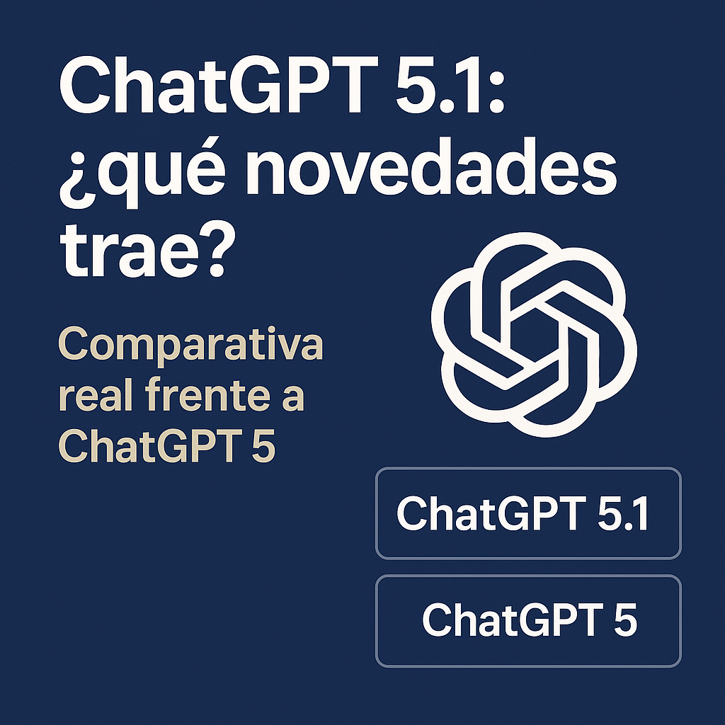 diferencias entre chatgpt 5.1 y chatgpt 5